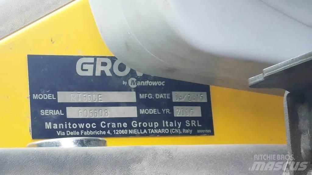 Grove RT 550E Кранове за тежък терен