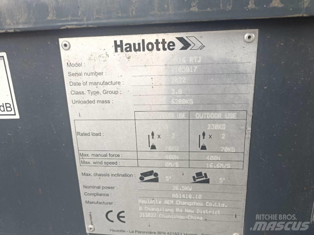 Haulotte HA16RTJ Съчленени стрелови подемници