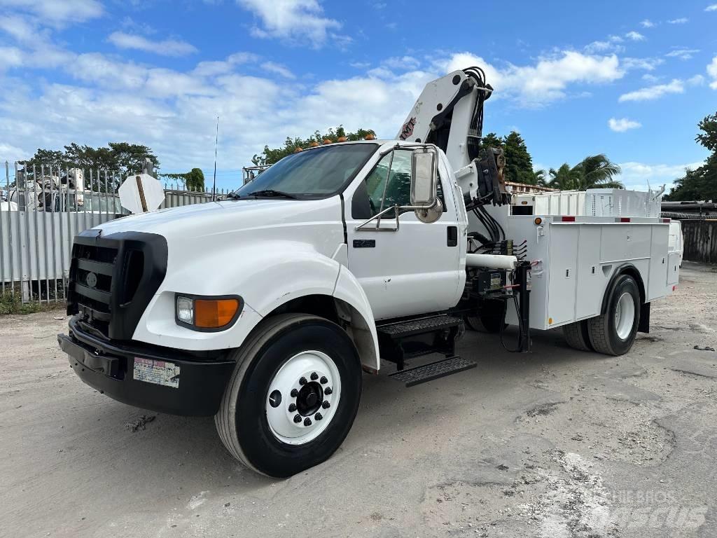 Ford F 750 XL SD Автокранове