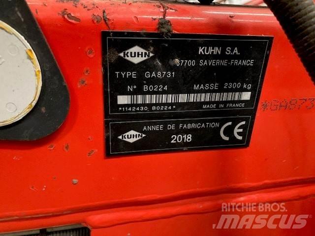 Kuhn GA 8731 hark Гребла и сенообръщачки