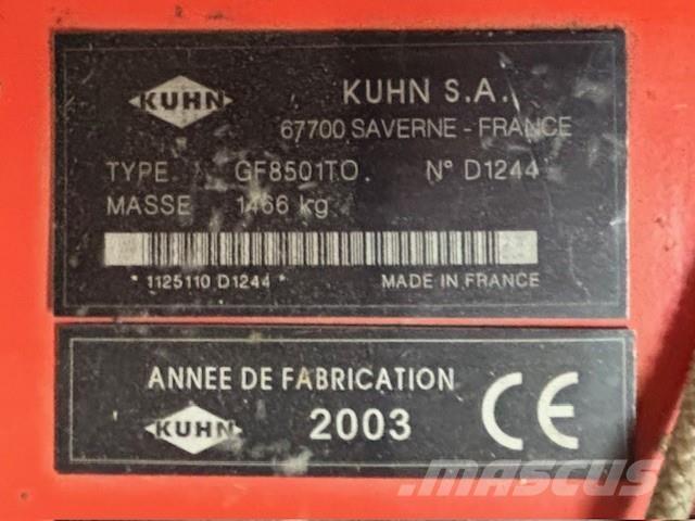 Kuhn GF 8501 TO Гребла и сенообръщачки