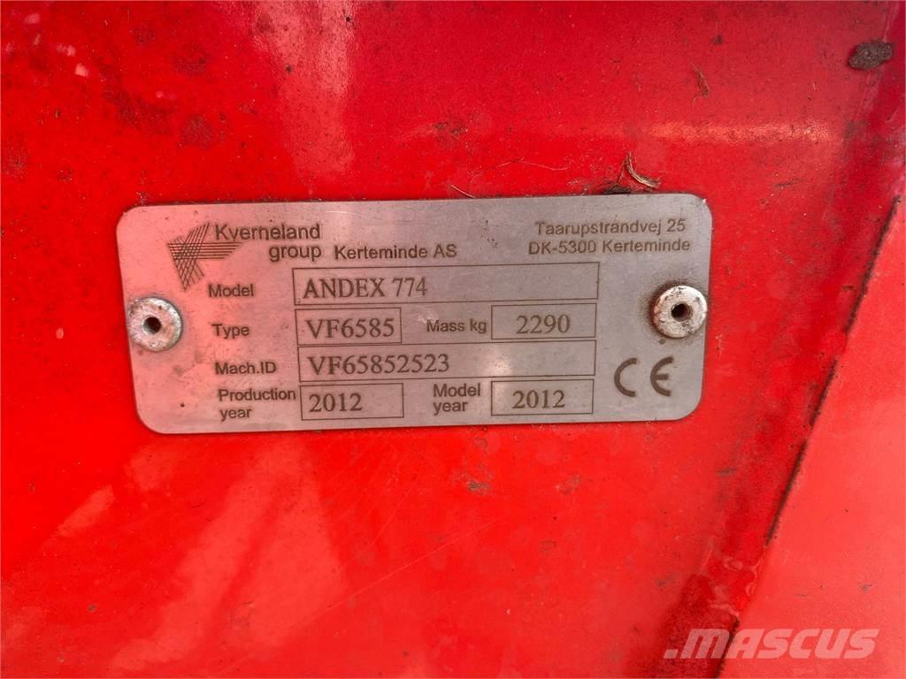 Vicon andex 774 Гребла и сенообръщачки