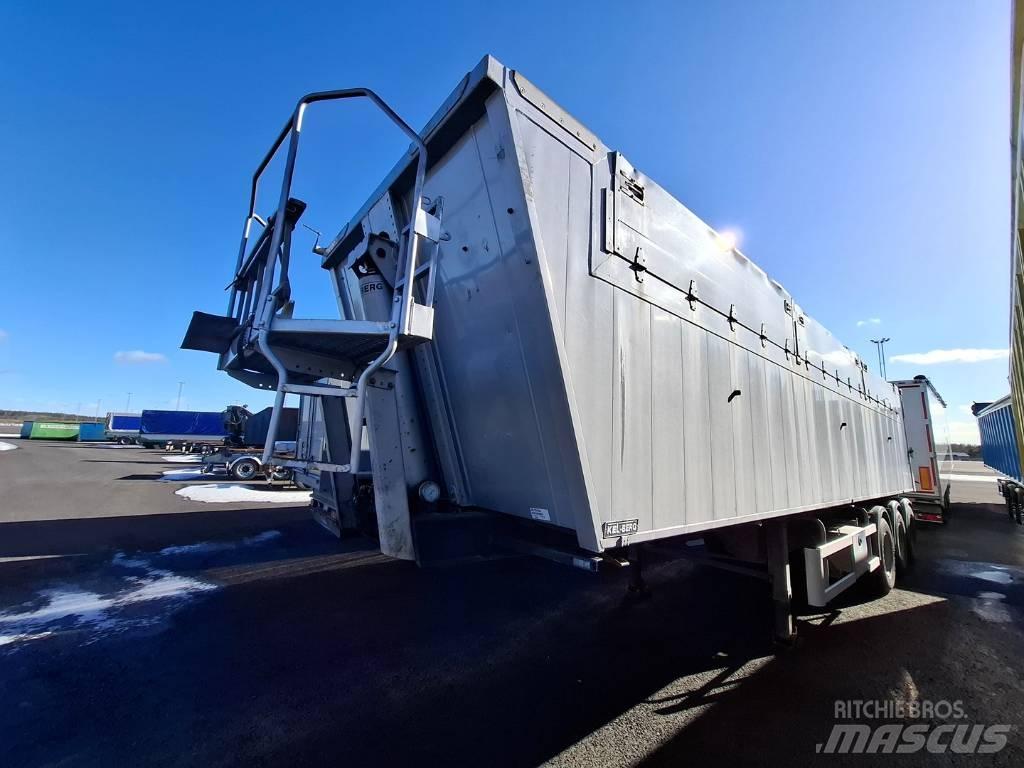 Kel-Berg 52m3 Полуремаркета със скипов подемник