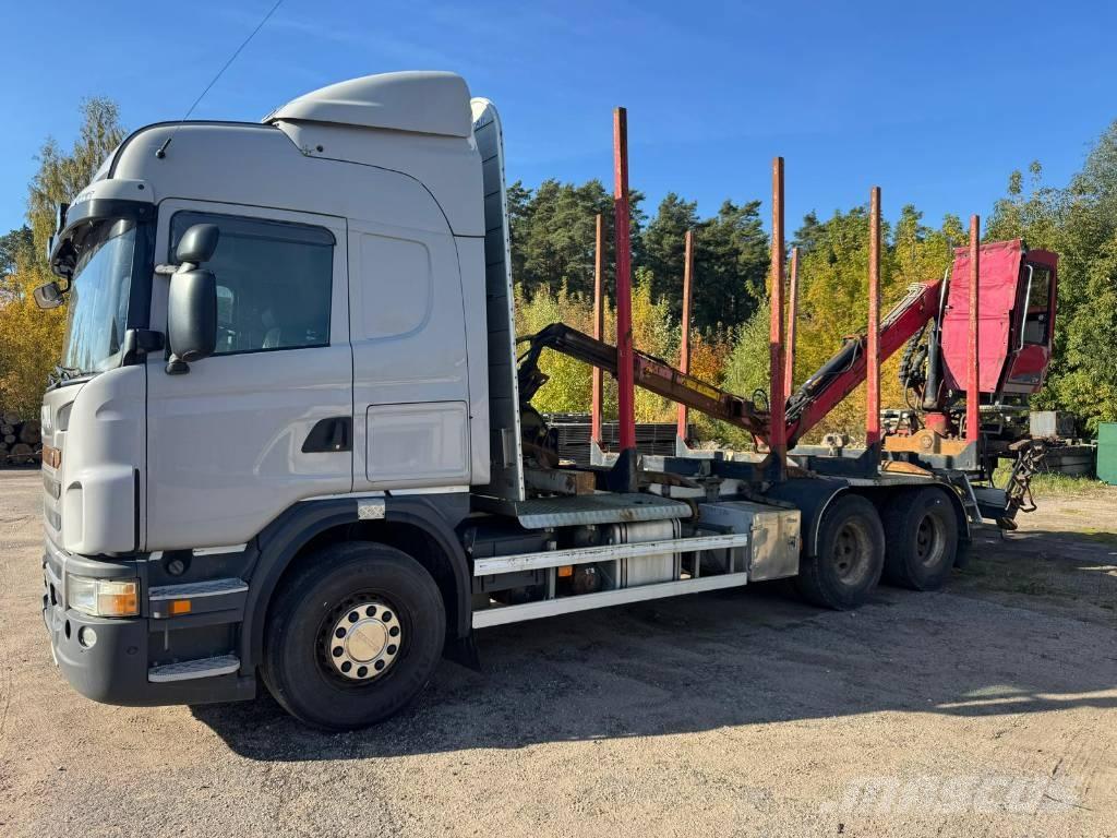 Scania G 440 За превоз на дървени трупи