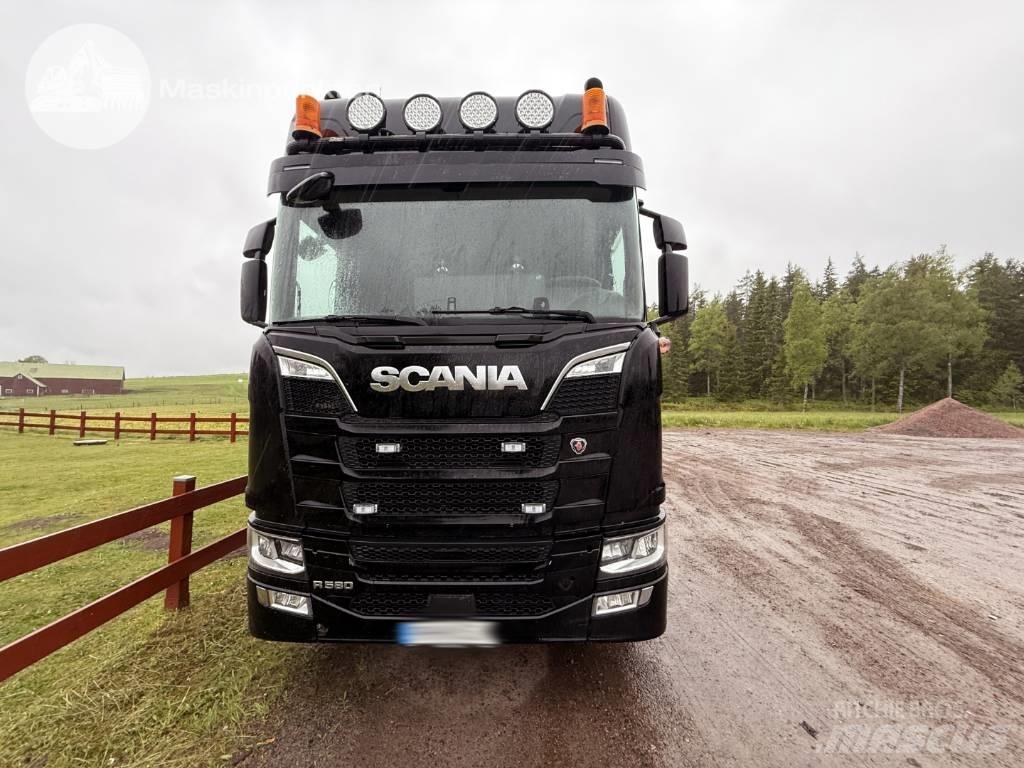 Scania R 580 За превоз на дървени трупи