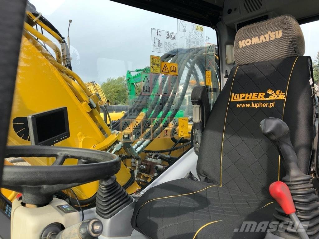 Komatsu PW180-7EO Колесни екскаватори