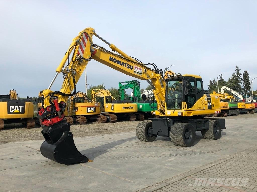 Komatsu PW180-7EO Колесни екскаватори