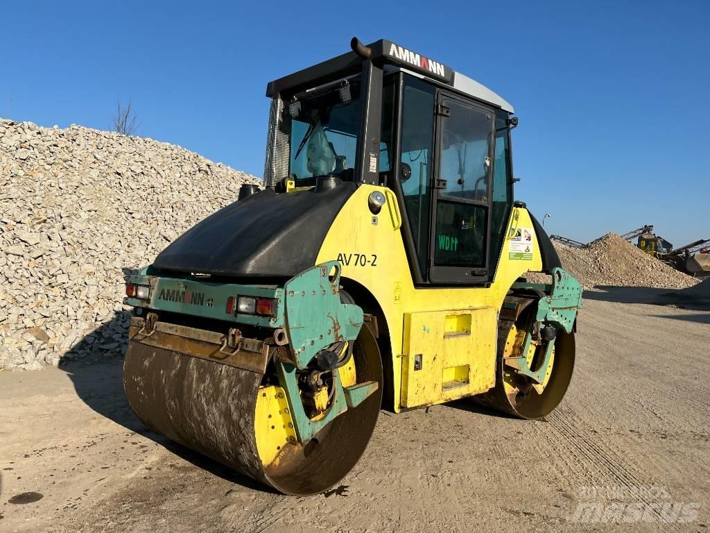 Ammann AV 70-2 Двойни барабанни ролки
