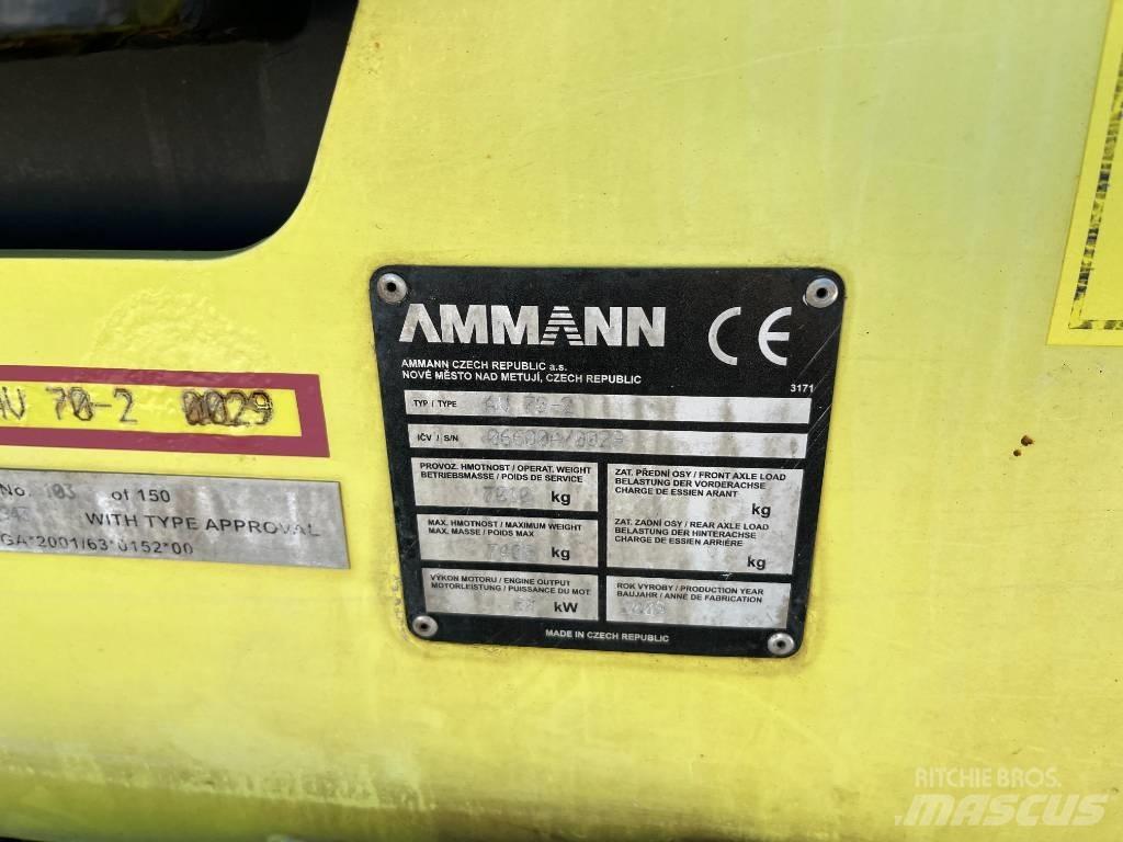 Ammann AV 70-2 Двойни барабанни ролки
