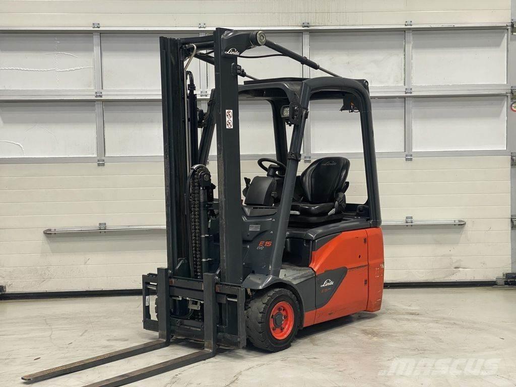 Linde E15-02 Електрически вилични кари-повдигачи