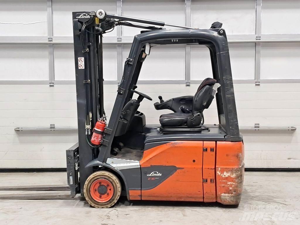 Linde E16-02 Електрически вилични кари-повдигачи