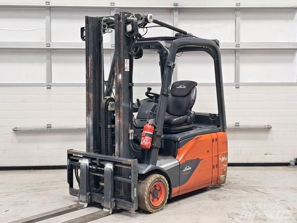 Linde E16-02 Електрически вилични кари-повдигачи