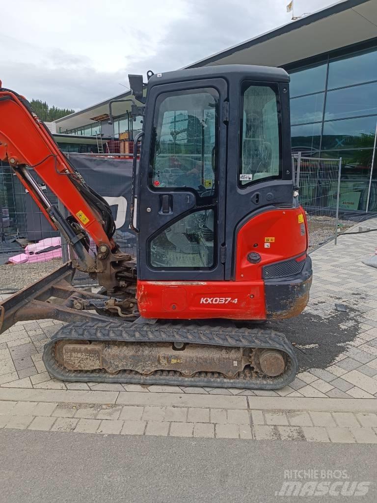 Kubota KX 037-4 Мини екскаватори < 7 т