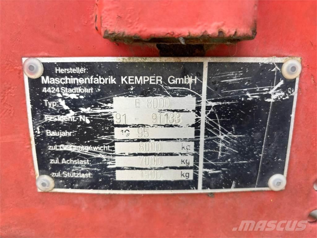 Kemper E 8000 Напоителни системи