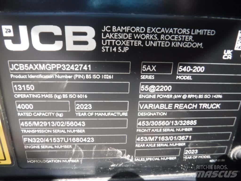 JCB 540-200 Телескопични товарачи