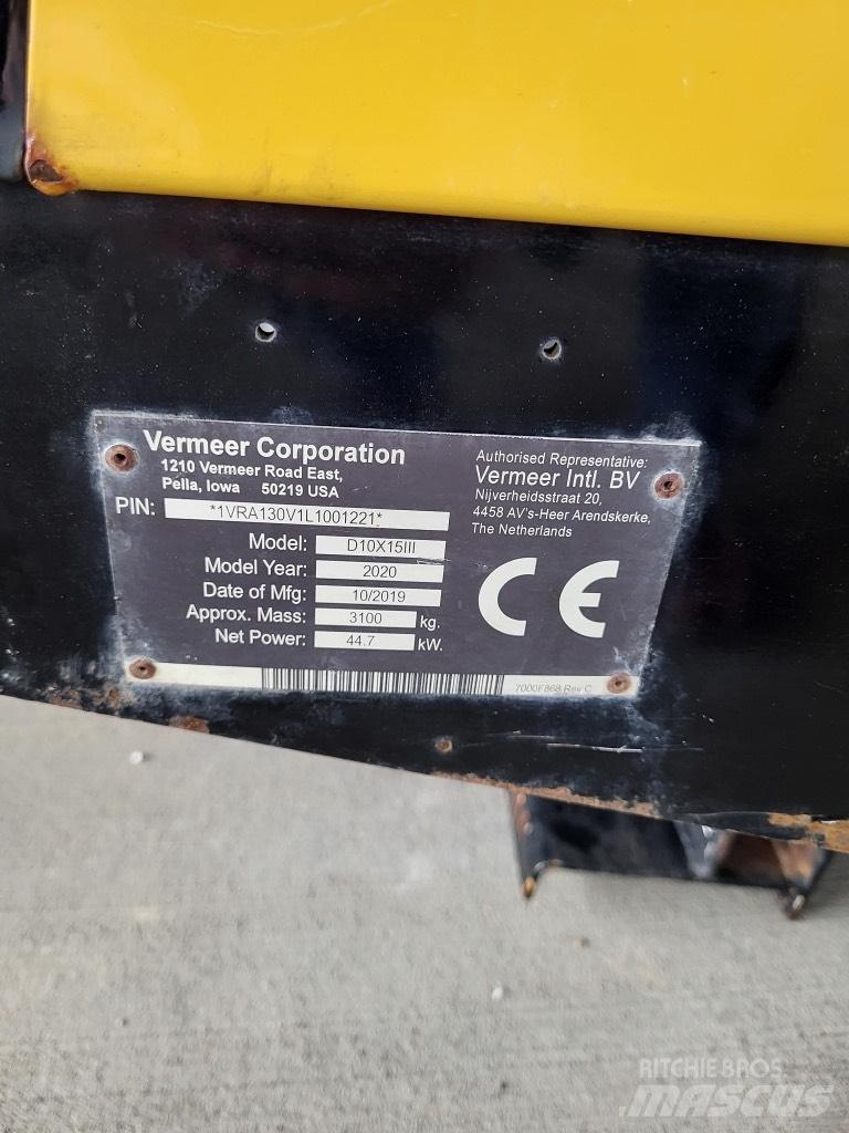 Vermeer D10x15III Пробивни машини за хоризонтално сондиране