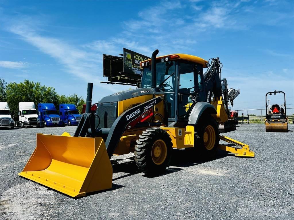 DEERE 310-P Товарач със заден ексватор