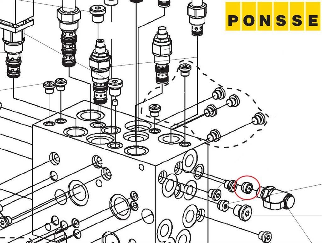 Ponsse 0060663 Хидравлични