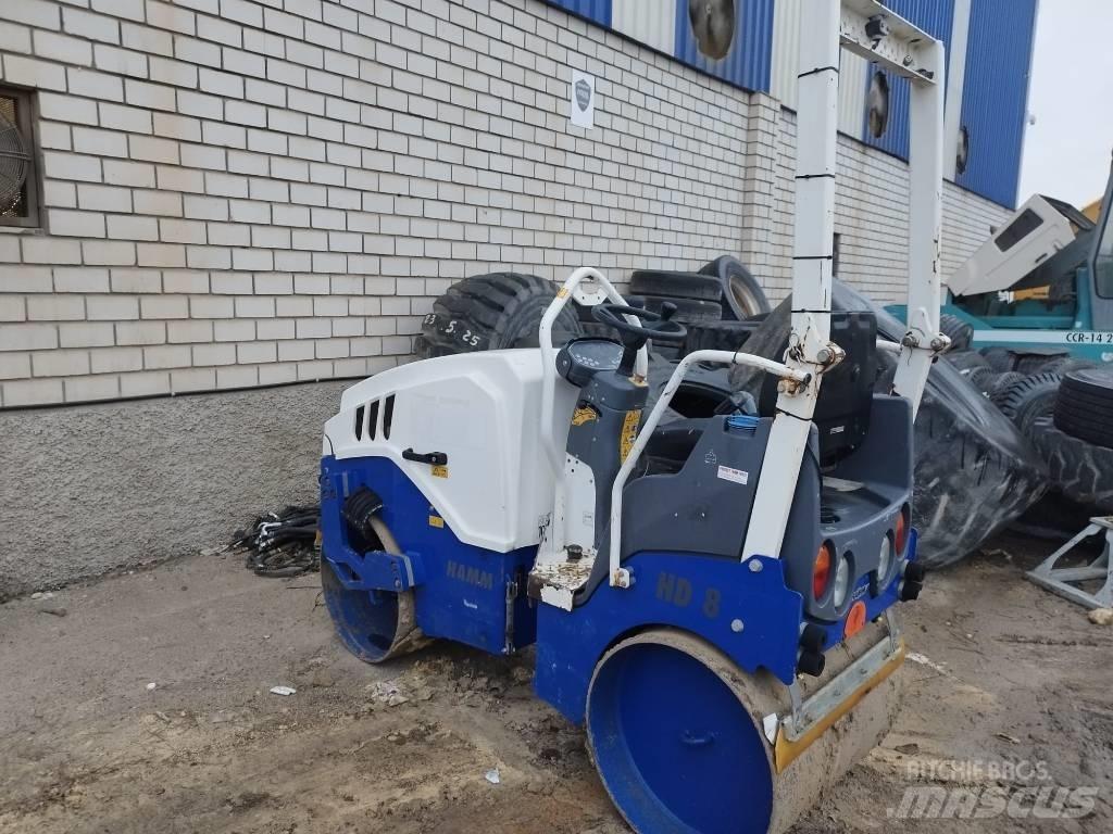 Hamm HD 8 VV Двойни барабанни ролки
