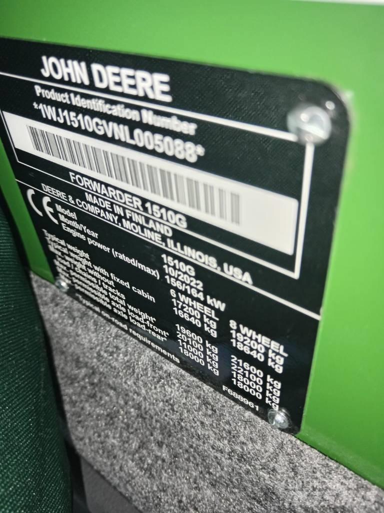 John Deere 1510 G Форуардери