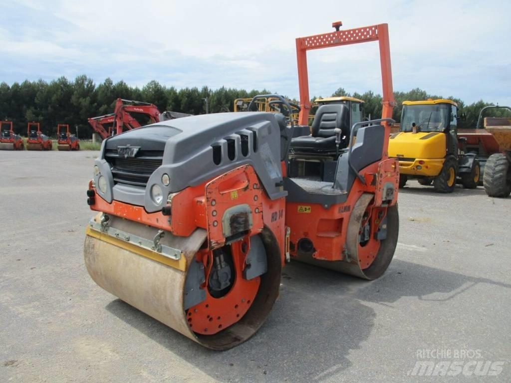 Hamm HD 14 VV Двойни барабанни ролки
