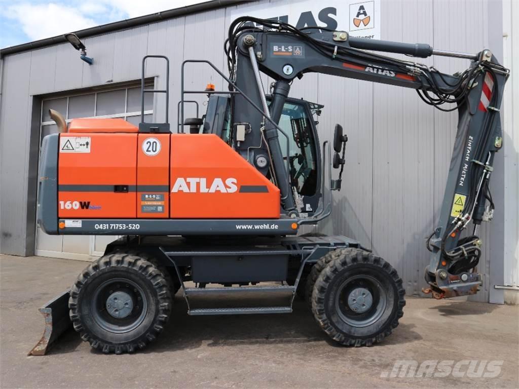 Atlas 160W-BLUE Колесни екскаватори
