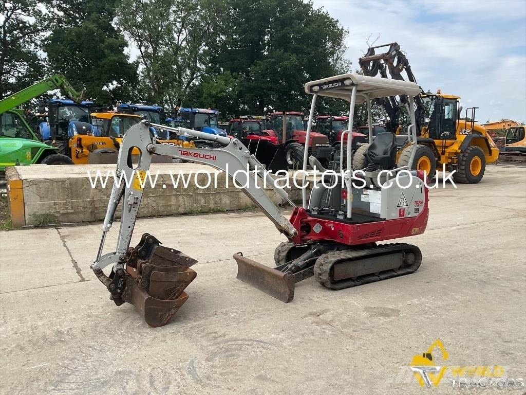Takeuchi TB 216 Мини екскаватори < 7 т