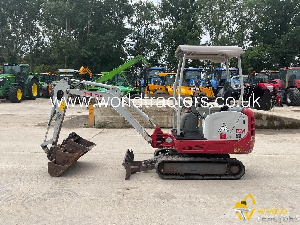 Takeuchi TB 216 Мини екскаватори < 7 т