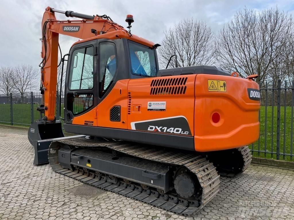 Doosan dx140w Колесни екскаватори