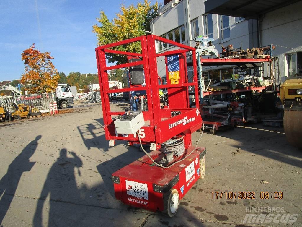 PB 75 Hubroller Компактни самоходни стрелови подемници
