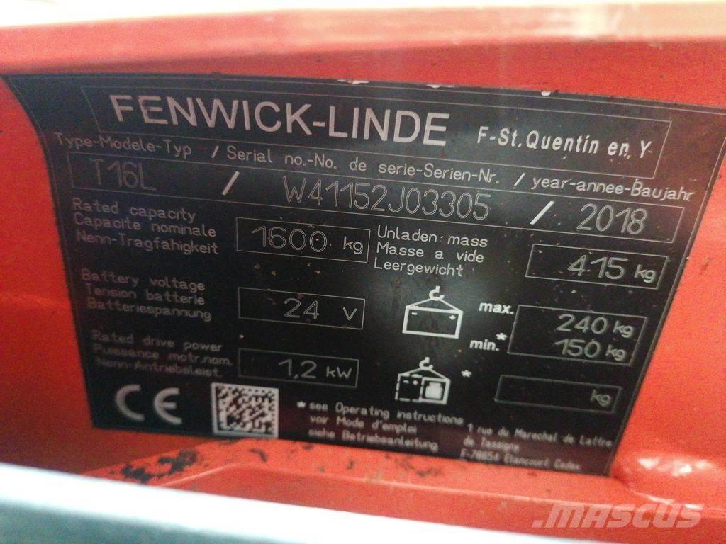 Linde T16L Нископовдигач