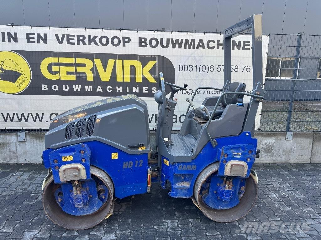 Hamm HD 12 VV Двойни барабанни ролки
