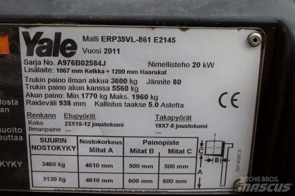 Yale ERP35VL Електрически вилични кари-повдигачи