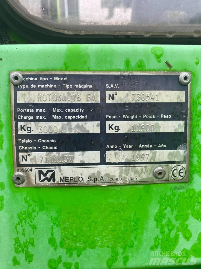 Merlo Roto 30.16 EV Телескопични товарачи