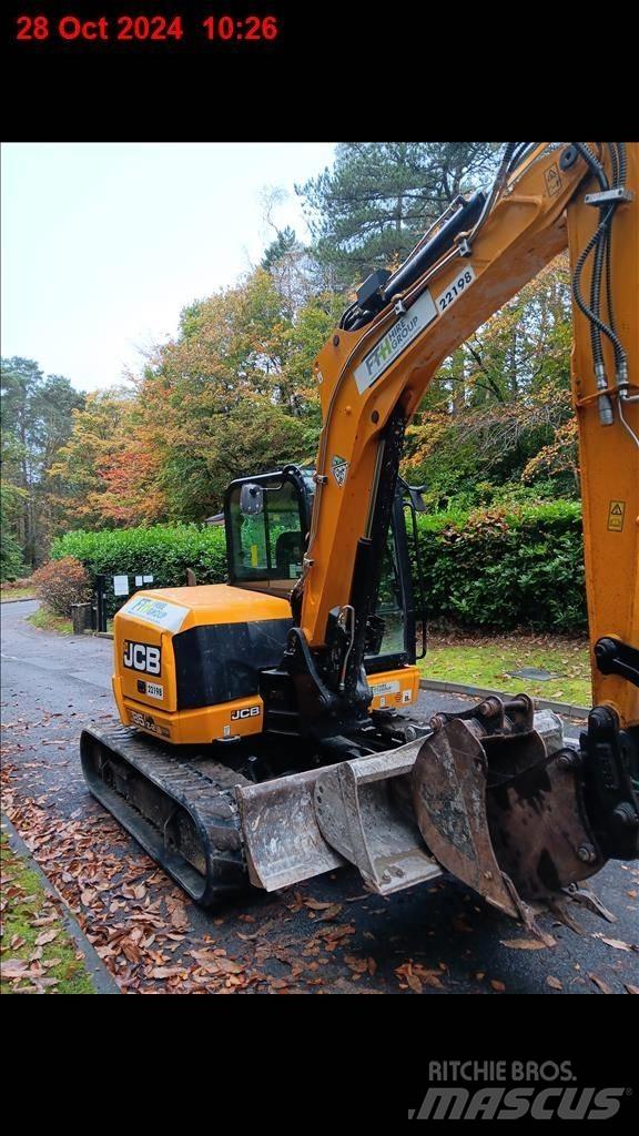 JCB 85Z-2 Средни екскаватори 7т - 12т