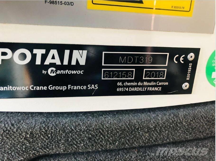 Potain MDT 319 Мачтови кранове