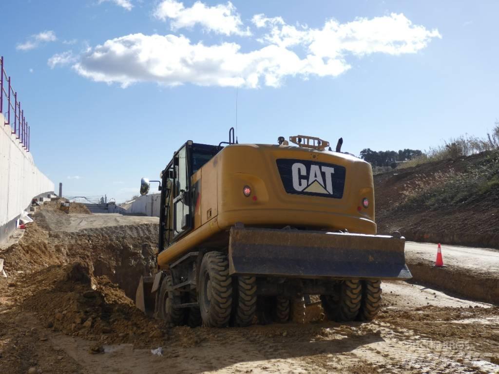 CAT M 318 F Колесни екскаватори