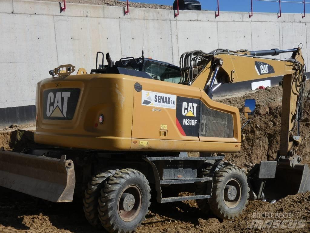 CAT M 318 F Колесни екскаватори
