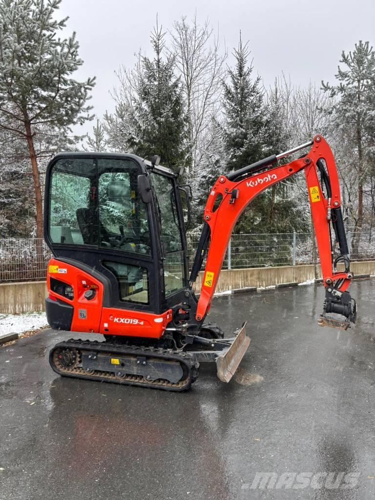 Kubota KX 019-4 Мини екскаватори < 7 т