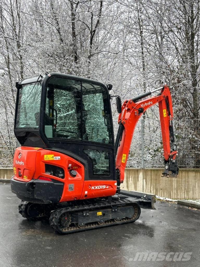 Kubota KX 019-4 Мини екскаватори < 7 т