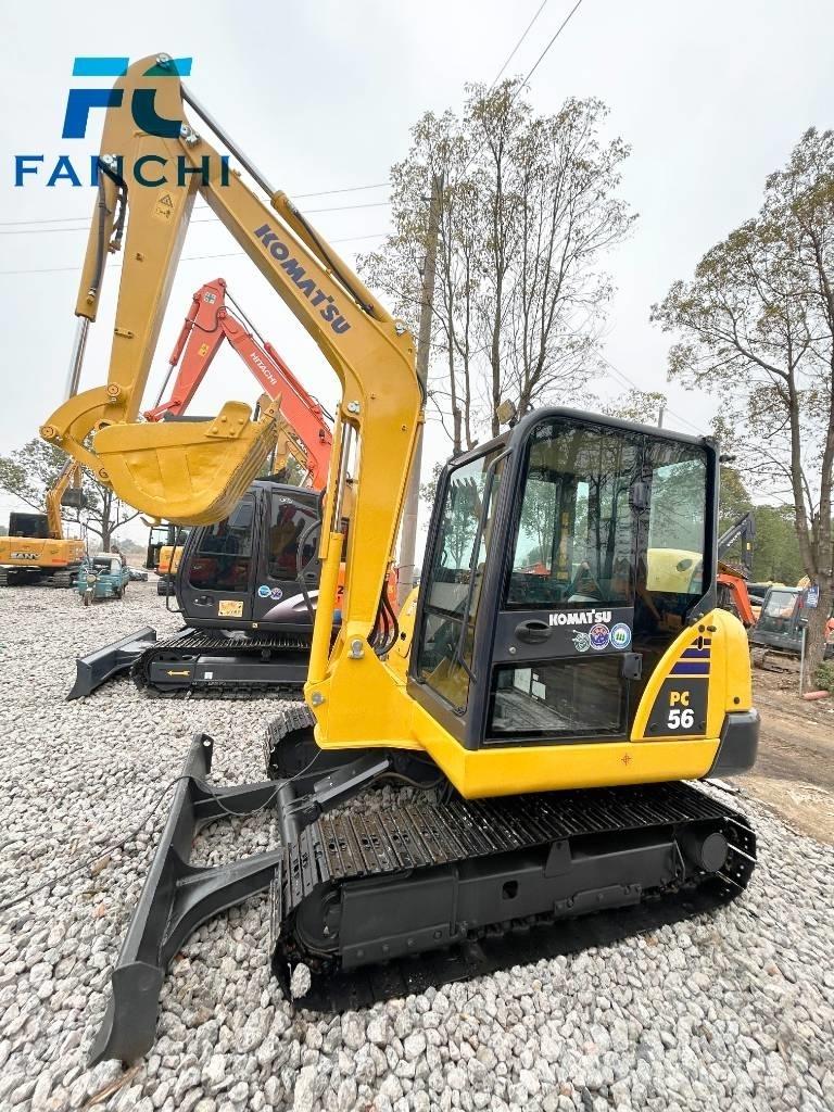 Komatsu pc56 Верижен екскаватор