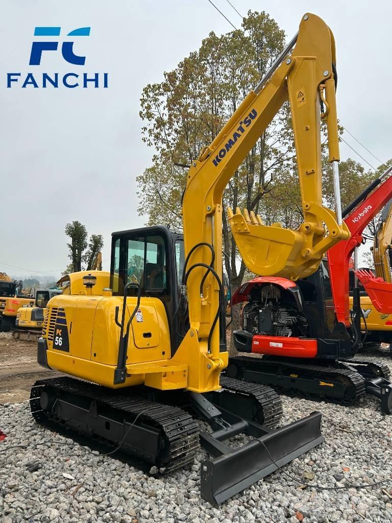 Komatsu pc56 Верижен екскаватор