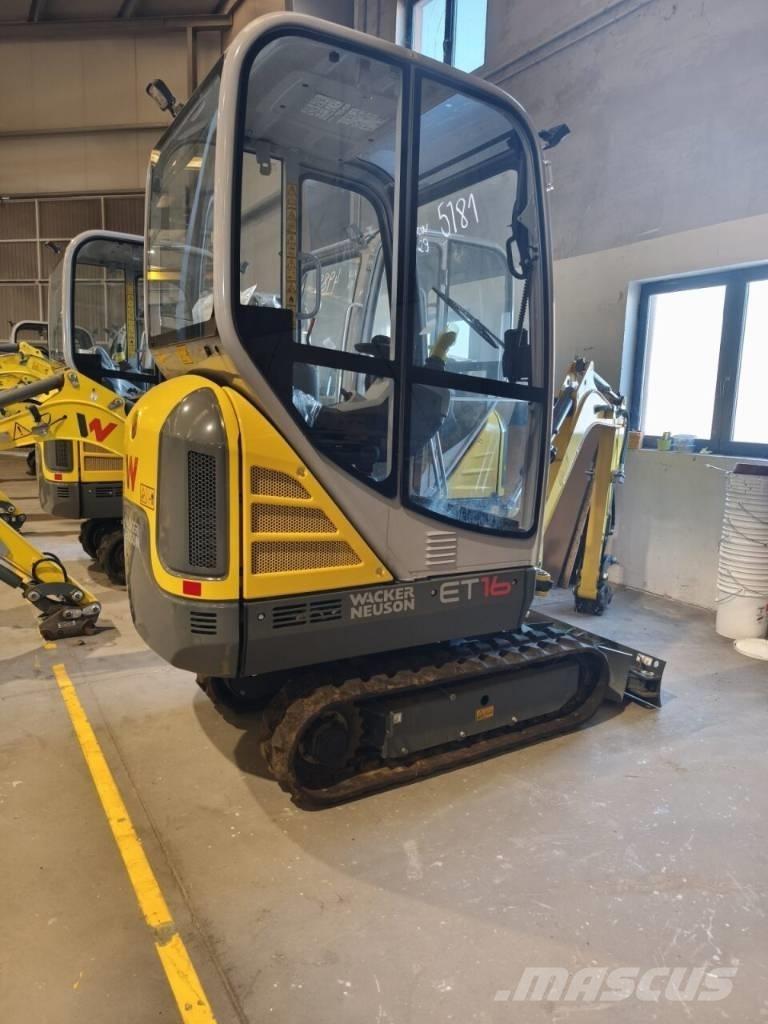 Wacker Neuson ET 16 Мини екскаватори < 7 т