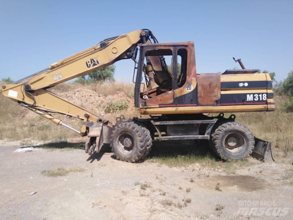 CAT M318 parts M 318 Колесни екскаватори