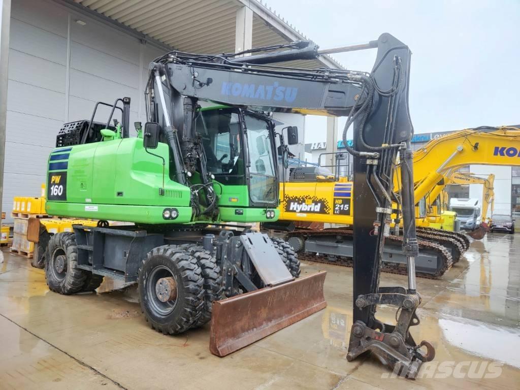 Komatsu PW 160-11 Колесни екскаватори