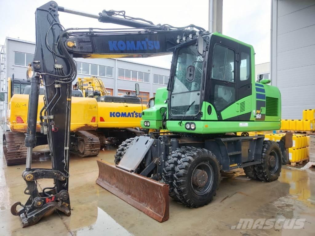 Komatsu PW 160-11 Колесни екскаватори