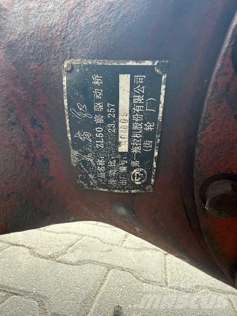 YTO ZL50B-III AXLES Оси
