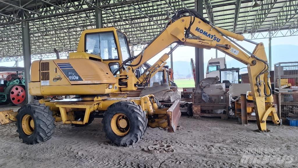 Komatsu PW 110 Колесни екскаватори
