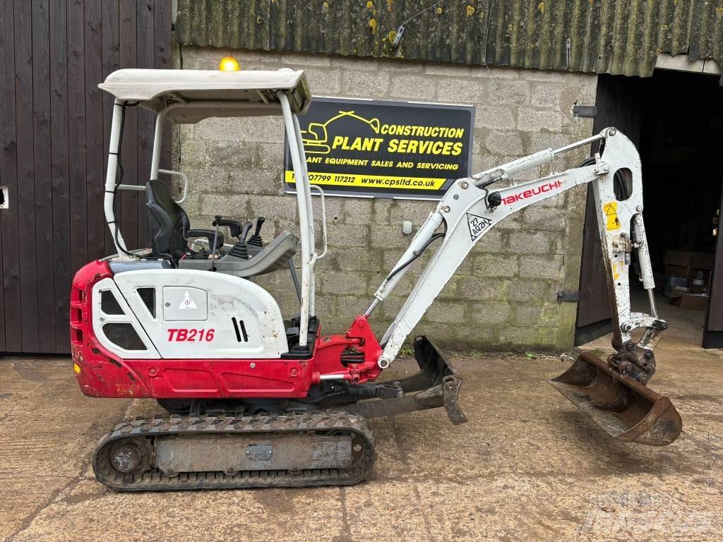 Takeuchi TB 216 Мини екскаватори < 7 т