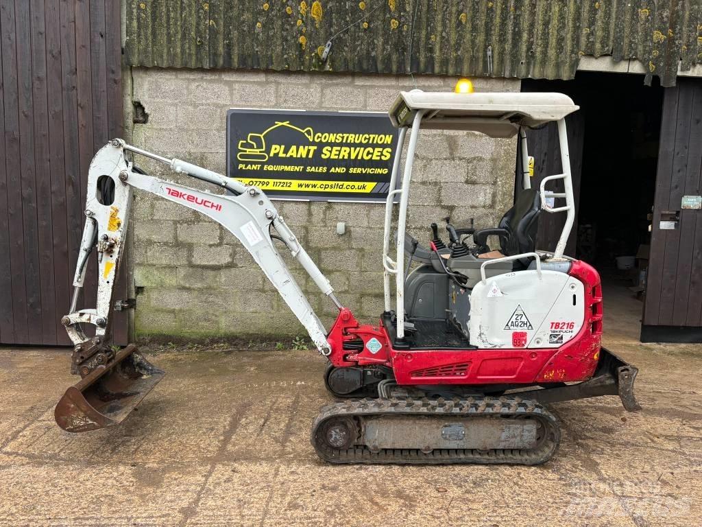 Takeuchi TB 216 Мини екскаватори < 7 т